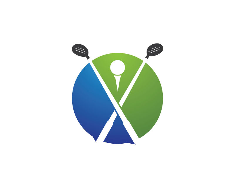 矢量高尔夫logo标志