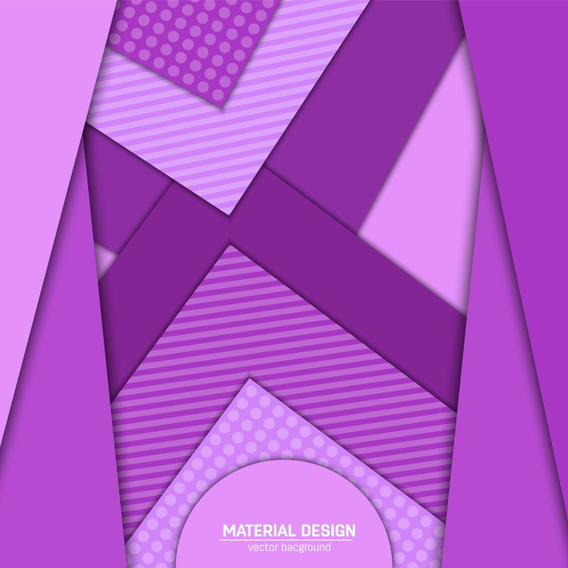 矢量的紫色纸艺图案背景