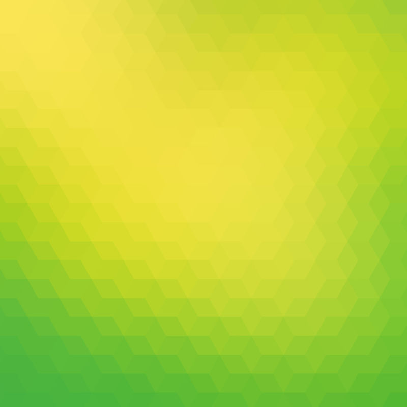 创意矢量黄绿渐变的多边形纹理背景