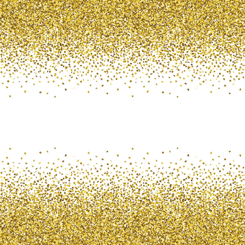 创意矢量抽象金色光点元素背景