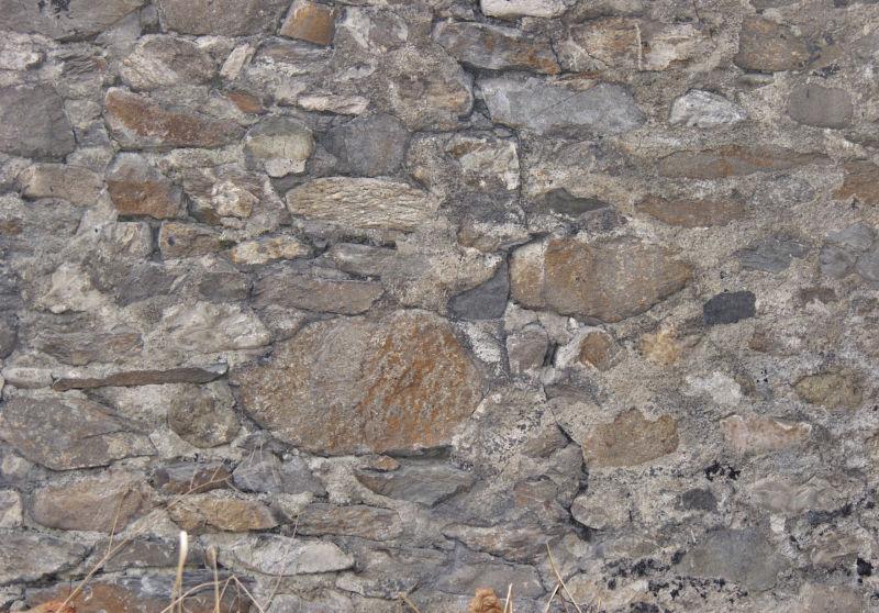 石头堆砌的墙背景