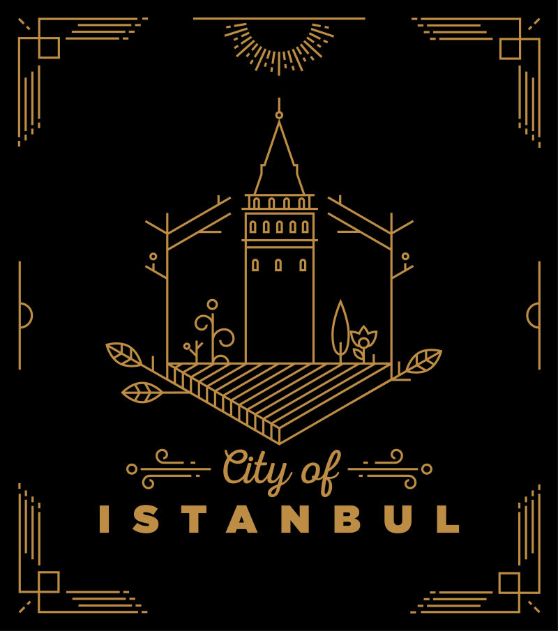 伊斯坦布尔城市单字志建筑
