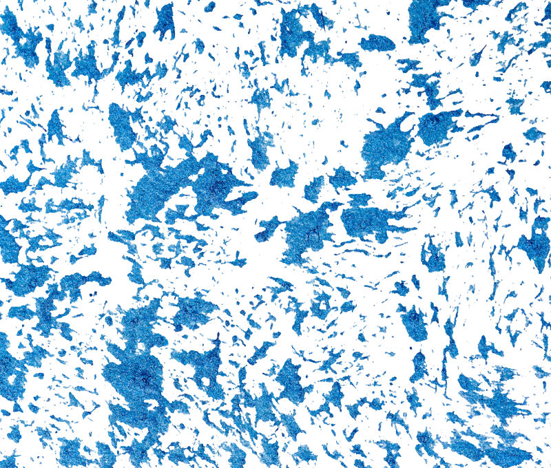 抽象蓝色笔触元素的矢量抽象背景