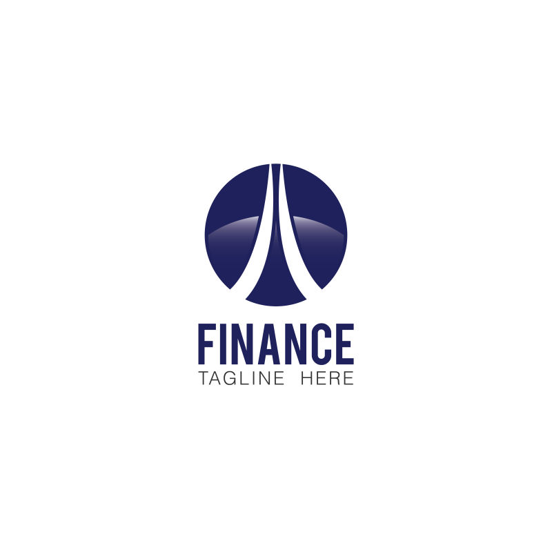 矢量金融创意logo设计