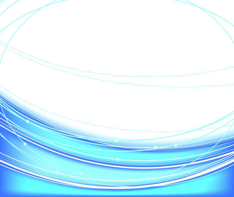 矢量蓝色水纹波动的抽象背景