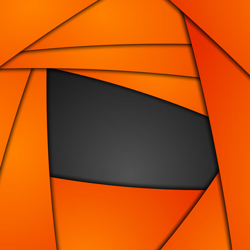矢量的抽象橙色图案背景