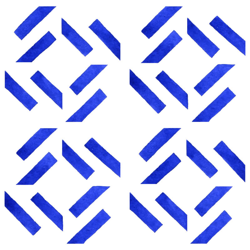 矢量抽象蓝色几何现代构成背景