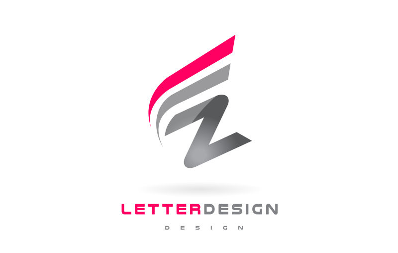 矢量创意Z字母logo设计