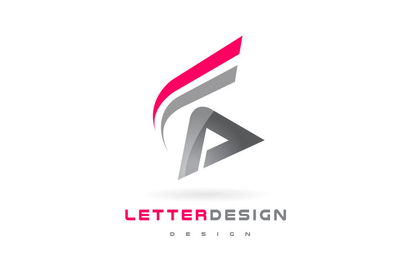 矢量创意A字母logo设计