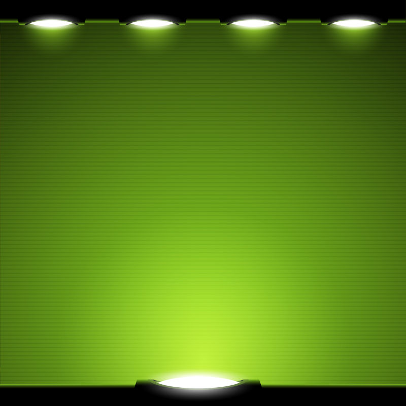 抽象矢量绿色灯光现代背景
