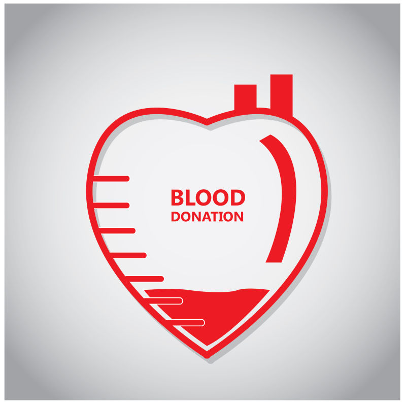矢量医疗的献血概念