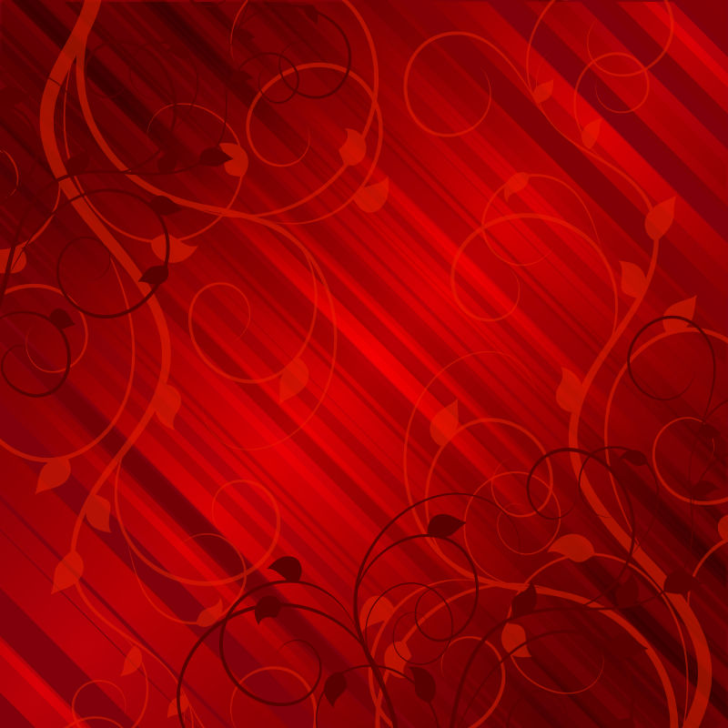 抽象矢量红色复古装饰背景