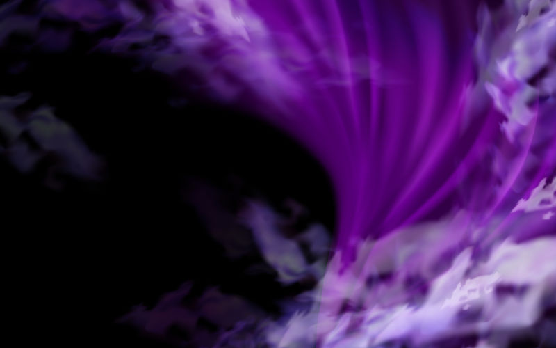 创意矢量紫色烟雾元素的海报背景