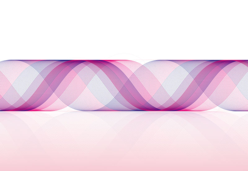 抽象矢量粉紫色螺旋形元素背景