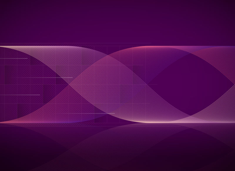 抽象矢量紫色螺旋形元素背景