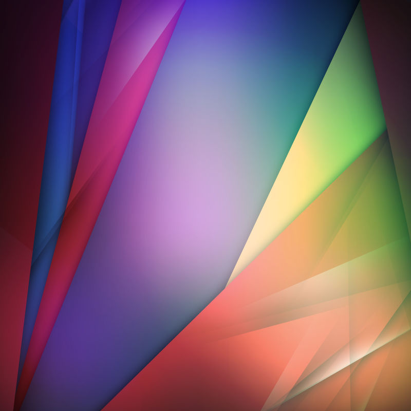 彩色几何图案抽象背景矢量设计