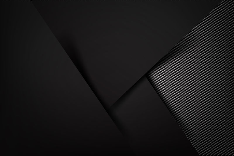 立体的黑色碳纤维背景矢量设计