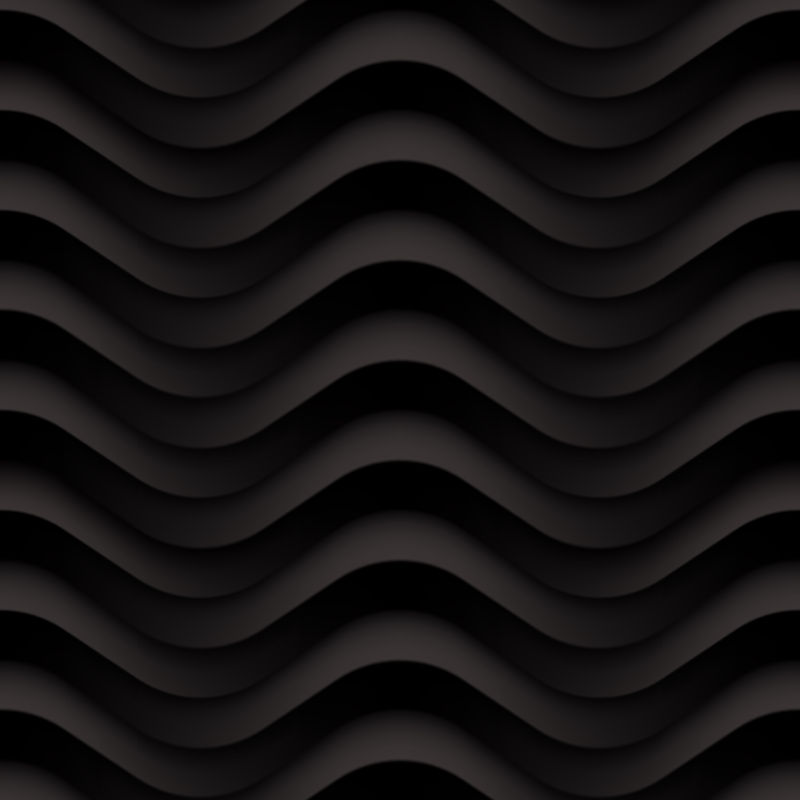 抽象的黑色波纹图案背景矢量设计