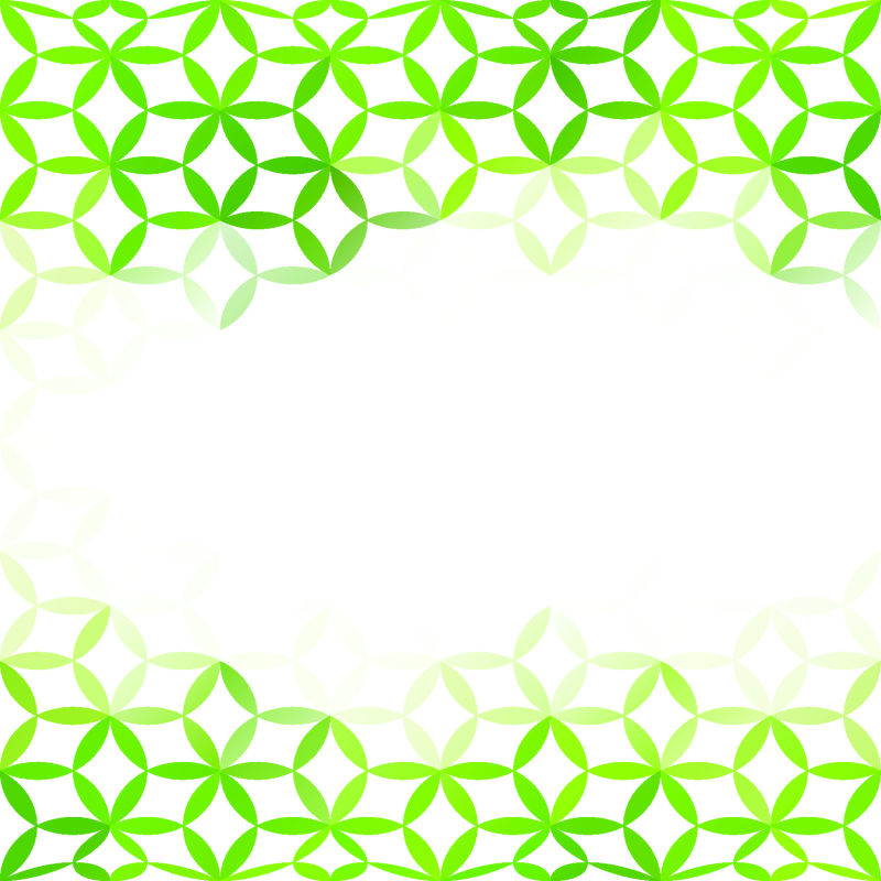 抽象矢量绿色几何装饰无缝背景设计