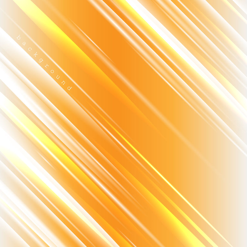 抽象矢量现代橙色光线背景