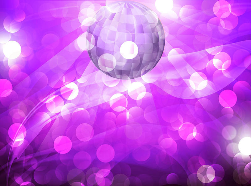 抽象矢量紫色发光的庆祝背景设计