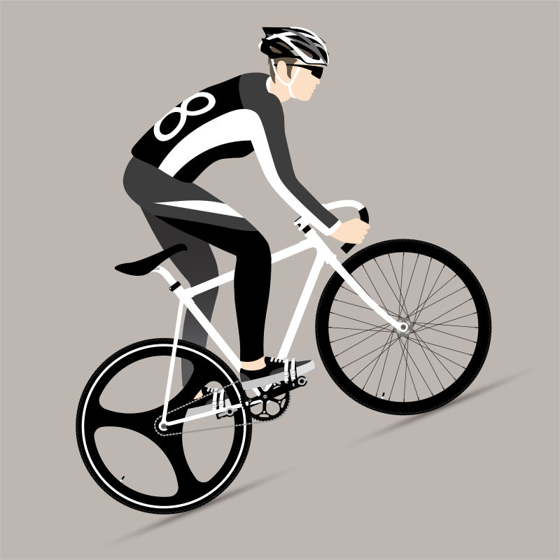 自行车和固定齿轮自行车