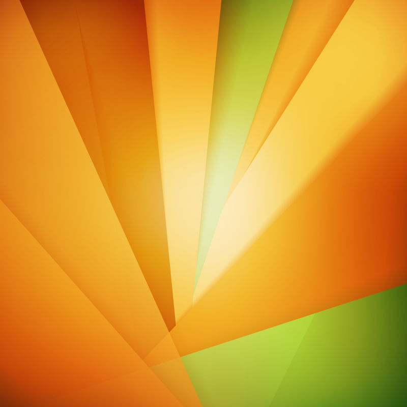 抽象矢量现代橙色几何元素背景设计