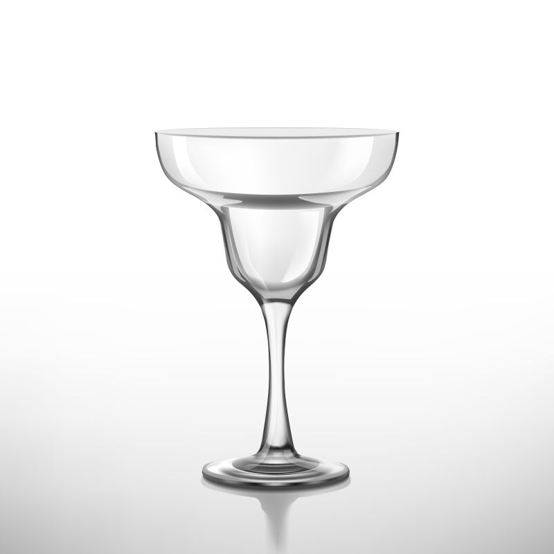 抽象矢量现代鸡尾酒杯子设计