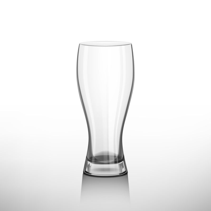 抽象矢量现代玻璃杯创意设计