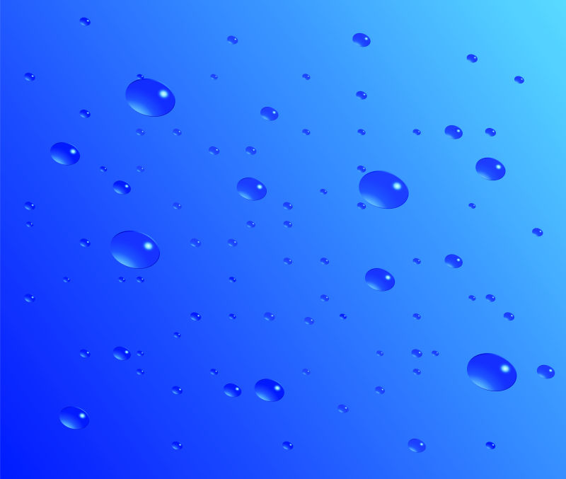 抽象矢量现代蓝色水滴背景设计