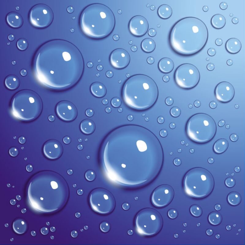 矢量抽象现代水滴元素背景设计