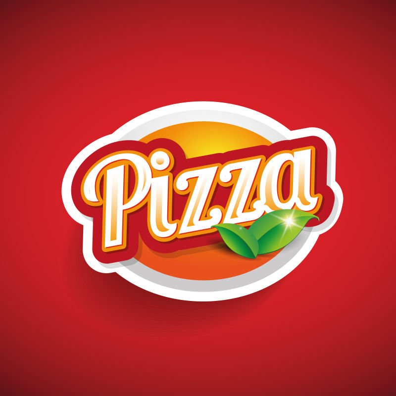 披萨字母-矢量