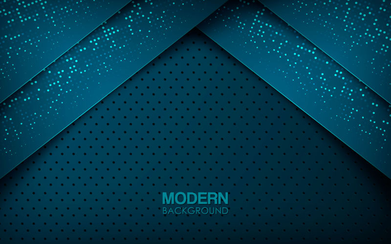 现代抽象三角设计光效传单海报封面矢量背景