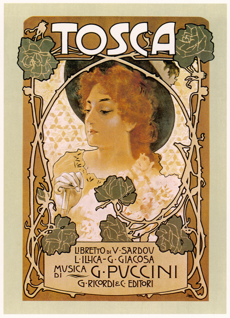 托斯卡-音乐封面日期：1900