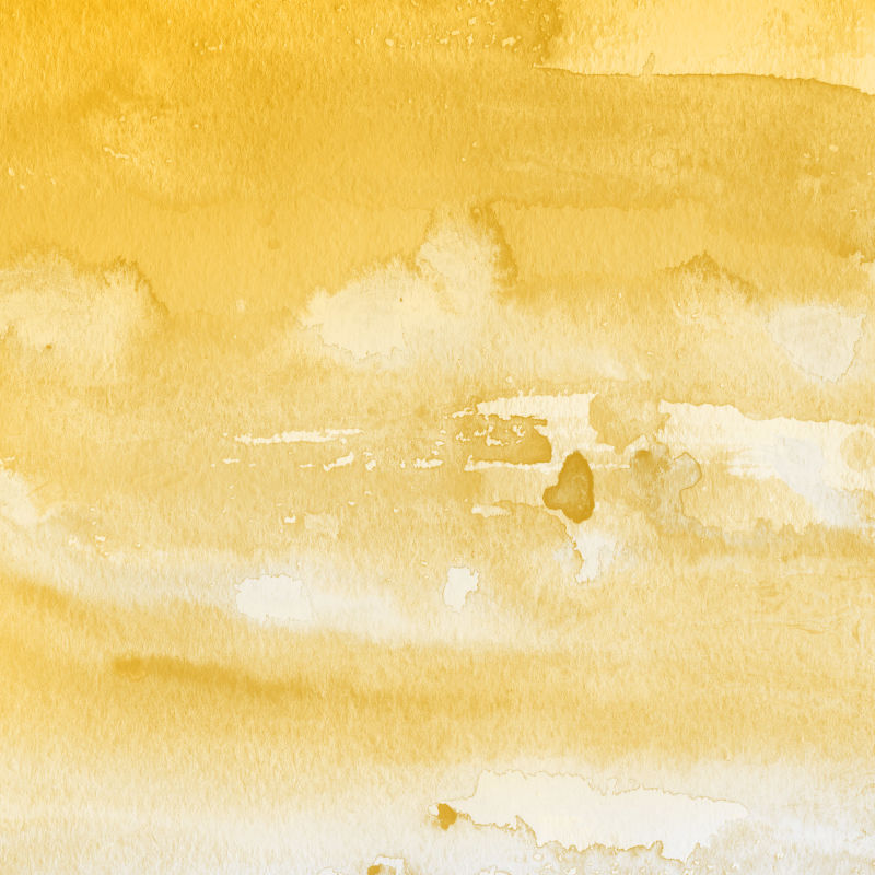白纸背景上的金色奢华墨水和水彩纹理-油漆泄漏和ombre效应-手绘抽象形象
