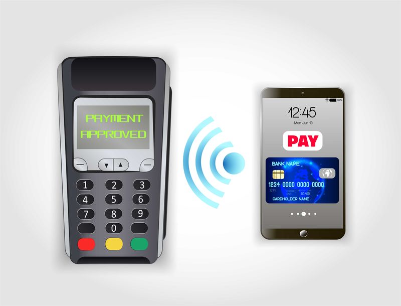 非接触式支付-通过信用卡进行无线移动支付