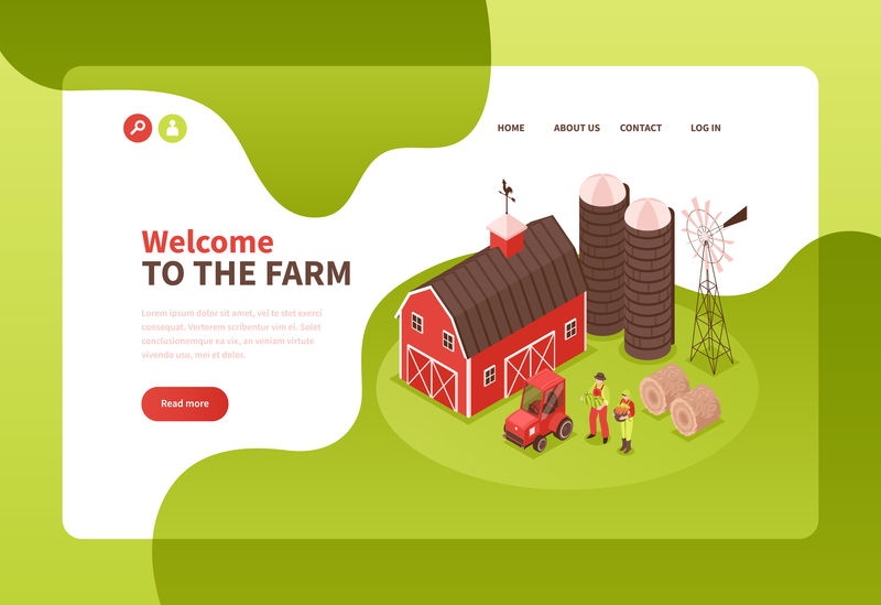 农场建筑网站设计
