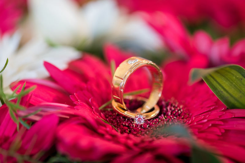 漂亮的结婚戒指