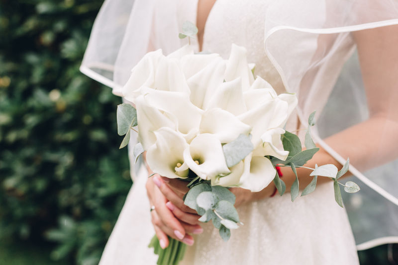 婚礼装饰花束和配件