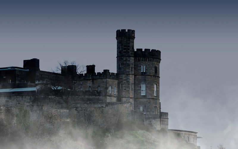 爱丁堡的老城堡