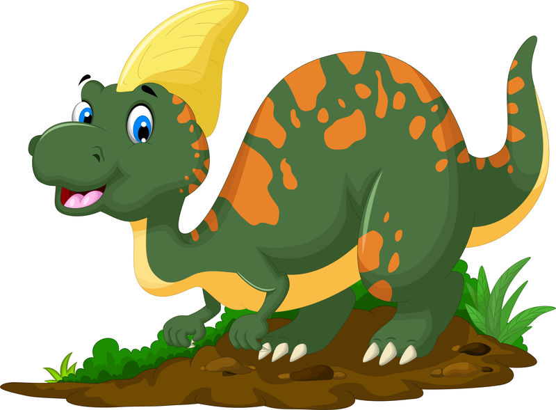 可爱的恐龙副极光卡通造型