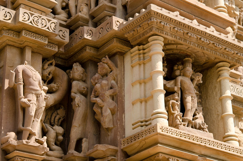 哈朱拉霍的色情神庙印度中央邦