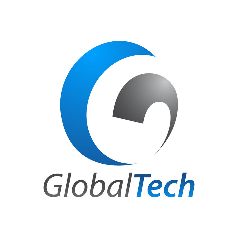 全球科技首字母G标志概念设计模板