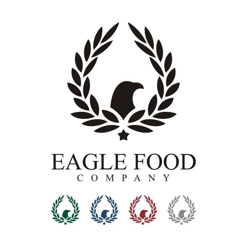 鹰标志鹰食品标志食品品牌标志食品标志