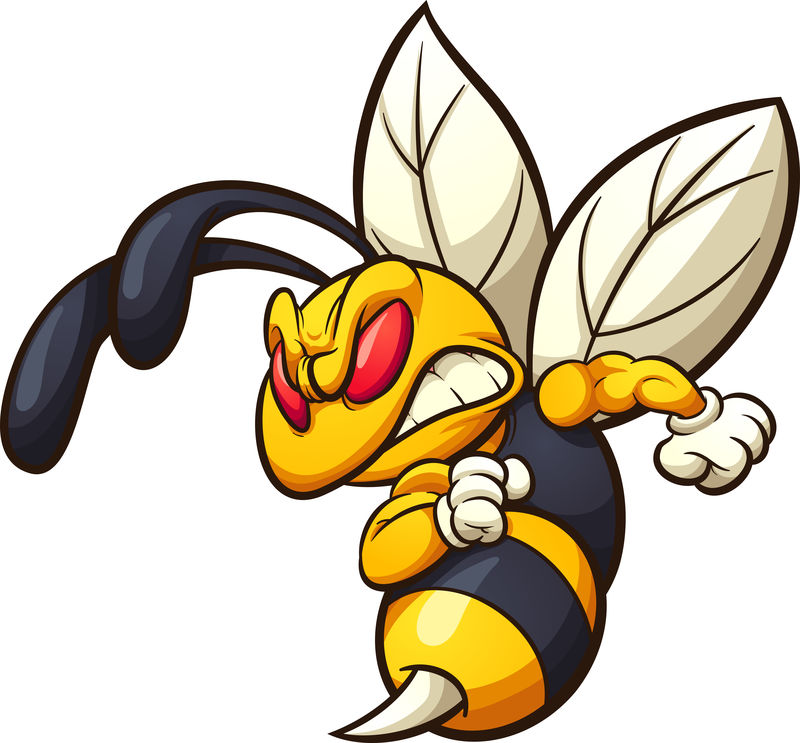 愤怒的黄蜂