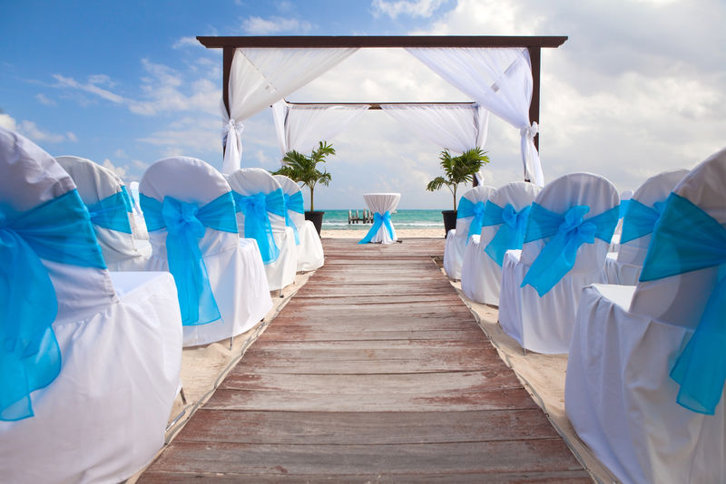 热带沙滩加勒比浪漫婚礼