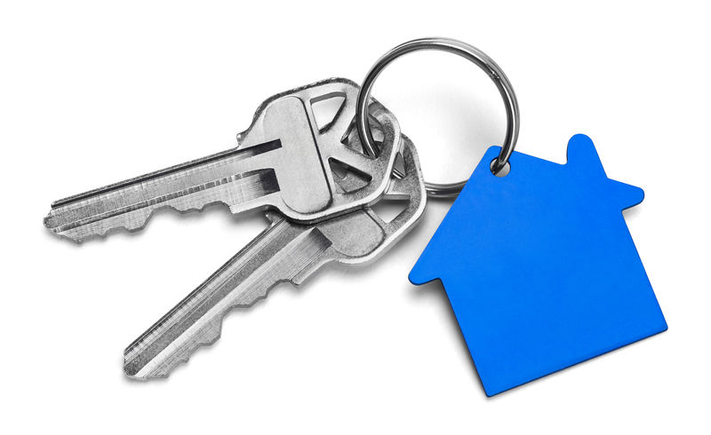 蓝房子钥匙