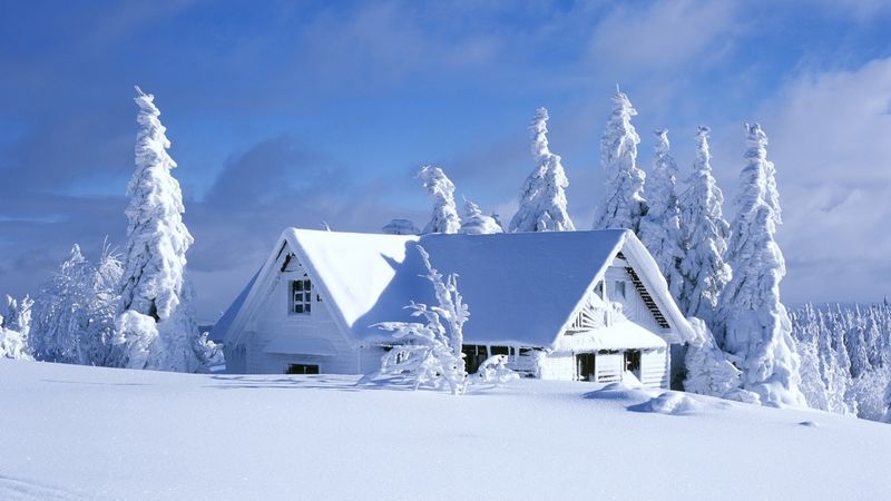 捷克共和国奥利克霍里冬季别墅