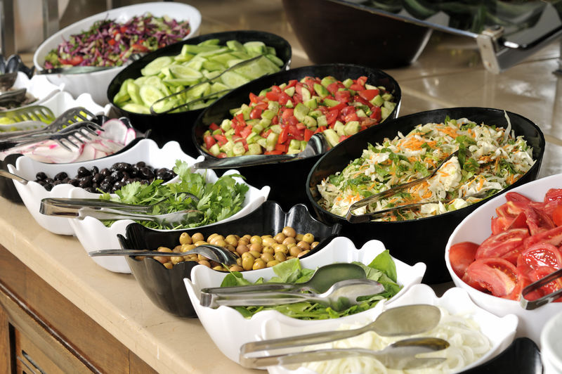 沙拉自助餐-一系列餐厅的图片