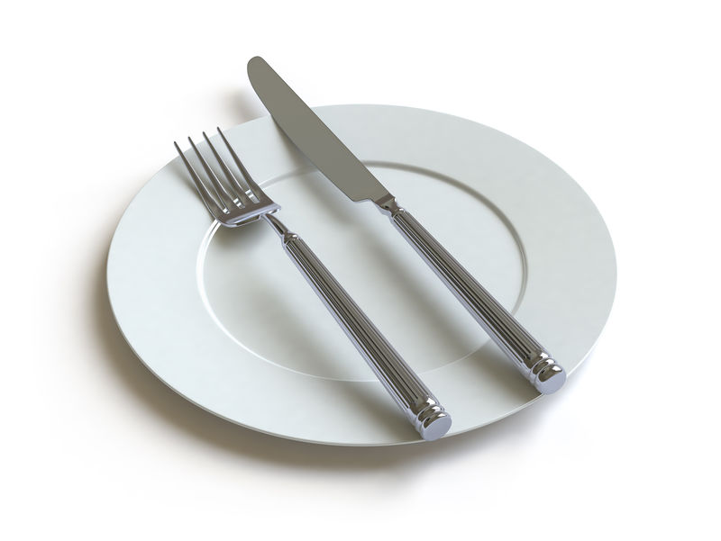 空盘子叉子和刀-在我的作品集里有餐具的图片集-只需在搜索中输入摄影师姓名：pavel ignatov和关键字：餐具